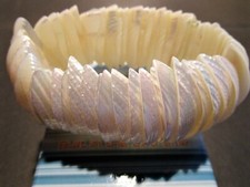 Surfer Natural Shell Stretch Bracelet from KAHUNA
