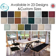 Premium Indoor Bench Cushion/Seat Pad/Kallax, Customised Sizes, Fabric Choice