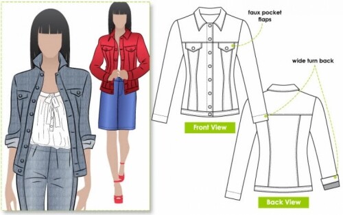 Style arc sewing pattern - arc,