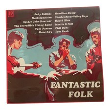 FANTASTIC FOLK - Various Artists LP Vinyl Record - Elektra EUK 259