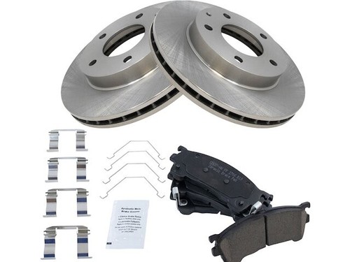Front brake pad - front, rotor