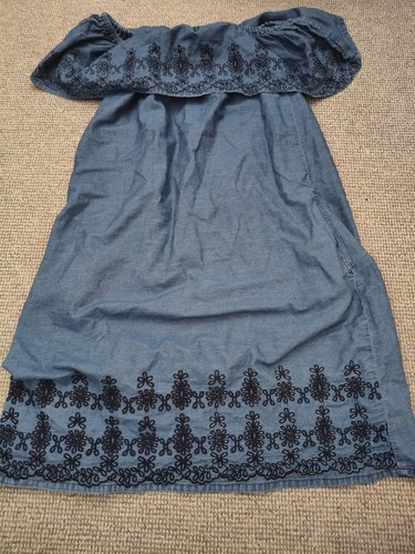 Off shoulder denim - off,
