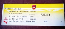 2016/17 Arsenal v Manchester