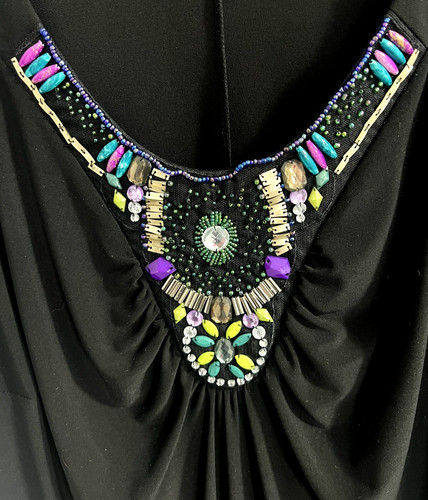 Ann harvey beaded stretch - ☆ann,