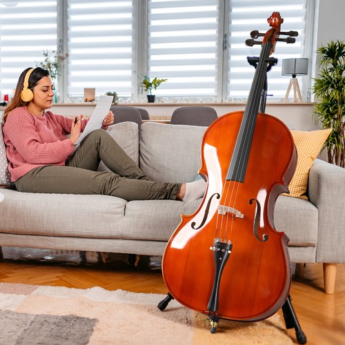 Glarry natural cello - cello, with