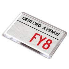 FRIDGE MAGNET - Denford Avenue