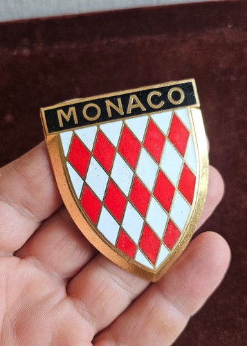 Vintage enamel automobile car - automobile,