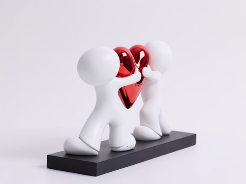 Heart sculpture - heart,