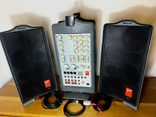 Fender Passport P250 PA System with Stands and extra leads.