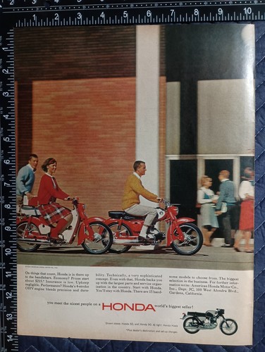 Vintage 1965 honda hawk - 50,
