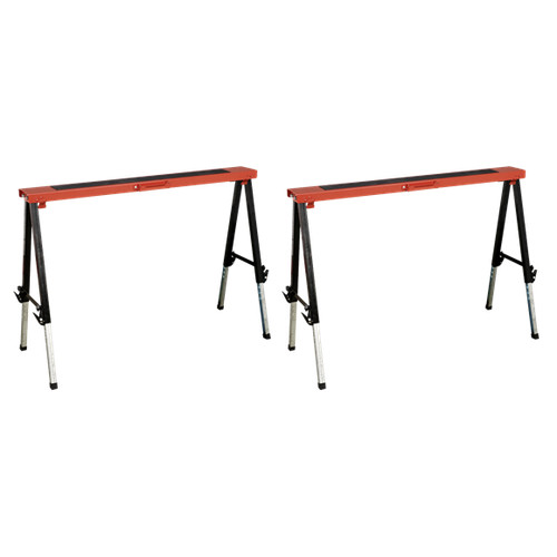 Sealey fold down trestle - down,