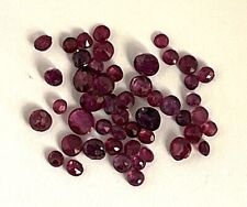 Assorted natural rubies - weight 4cts plus
