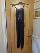 Girls Navy Jumpsuit Next Age 9