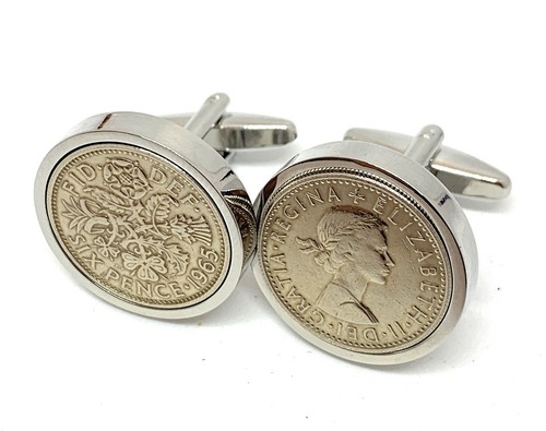 60th sixpence for luck - sixpence,