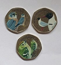 Westminster Collector Edition Great British Birds 50p Shaped Commemorative Coins