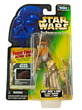 Star Wars Power Of The Force Freeze Frame Ewoks Wicket And Logray 1997 Kenner