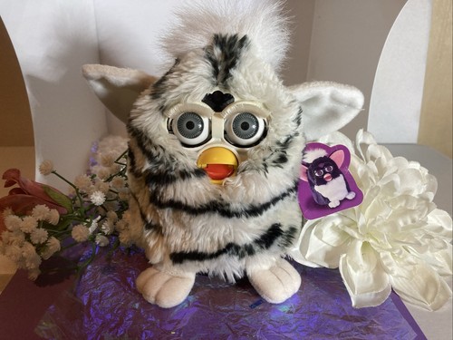 1998 furby black and - and, white