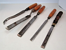 Wood chisels and gouges. Extra