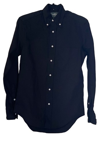 Gitman bros black shirt long - gitman,