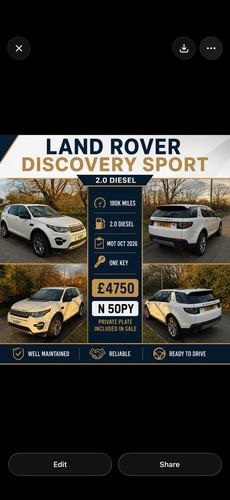 Land rover sport - land,