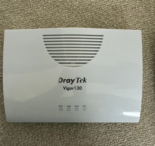 Draytek vigor 130 adsl2 - vigor, adsl2+/vdsl2