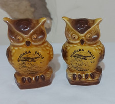 Vintage 70's Owl Salt & Pepper
