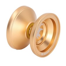 Aluminum Alloy YoYo Ball Unresponsive YoYo Golden YoYo With 3pcs Replacemen