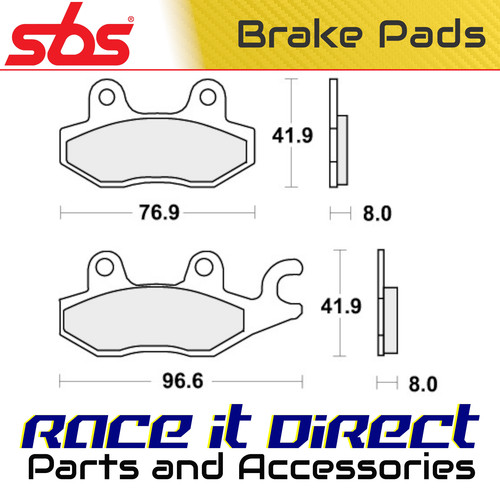 Brake pads for kawasaki - z, 125