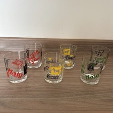 6 X Whiskey Glasses Italy