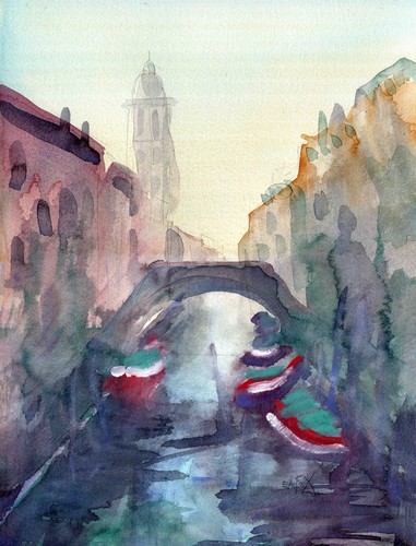 Narrow canal elizabetha fox - narrow, canal,
