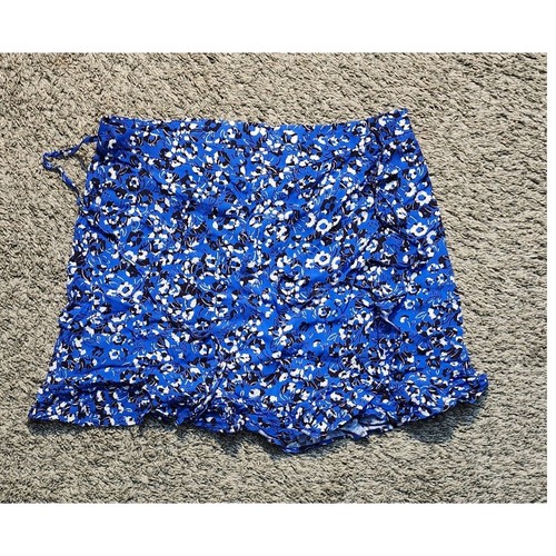 Zara womens floral wrap skort - zara,