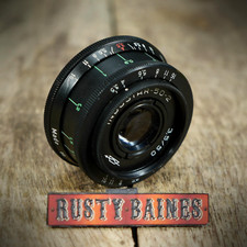 Vintage Industar 50-2, F3.5, 50mm, M42 Screw Mount Manual Focus Prime Lens