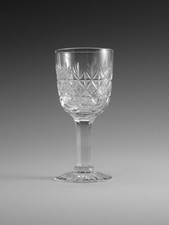 Thomas WEBB Crystal - WELLINGTON Cut - Liqueur Glass / Glasses - 3 1/2"