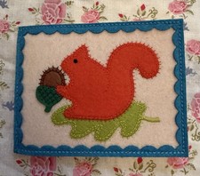 Cath Kidston Squirrel Needle Case Rare