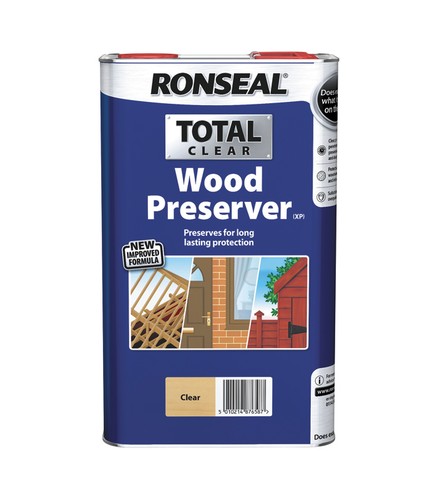 Ronseal total wood preserver - total,