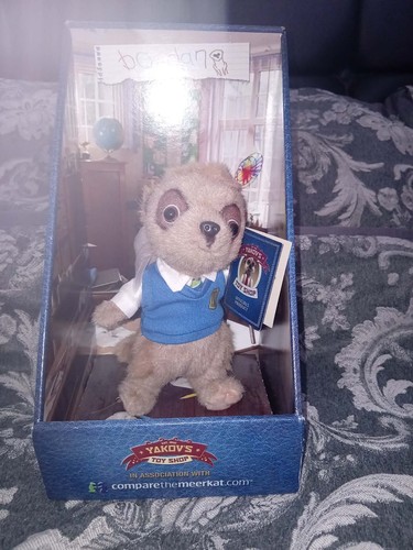 Bogdan meerkat soft toy - soft, with