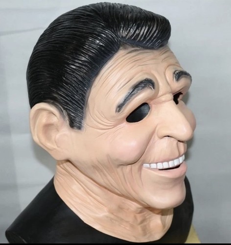 Ronald reagan mask dead - ronald,