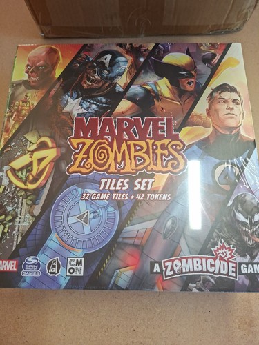 Zombicide marvel zombies tiles - marvel,