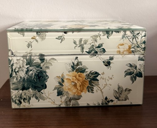 Vintage floral mirrored - vintage,