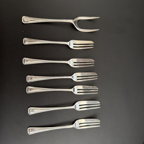 Set epns pastry forks - no.,