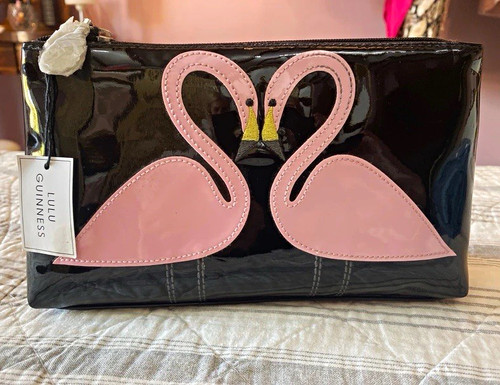 Lulu guinness black - black, pvc