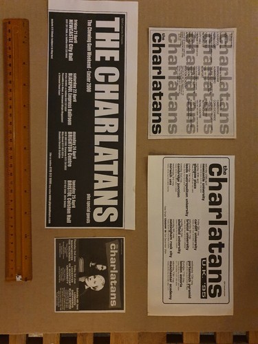 Charlatans band tour album - -, tour/album