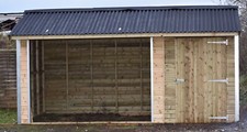 10ft wooden field - x,