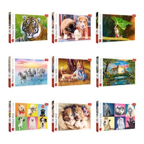 Trefl 500pc large kids - 500pc, jigsaw
