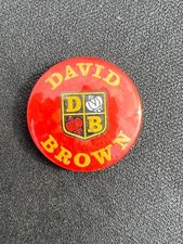 David Brown DB Tractor Farm Farming Agriculture Button Lapel Pin Badge Emblem