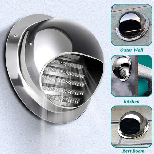 Stainless steel exterior wall - stainless,