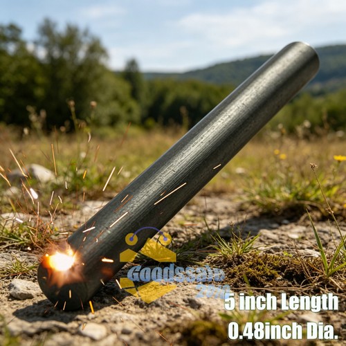 Huge magnesium ferro rod fire - ferro,