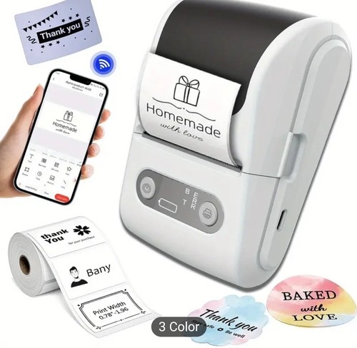 Mini wireless thermal label - wireless,