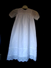 Christening gown with bonnet