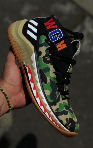 Dame4 bape adidas bathing - bape,